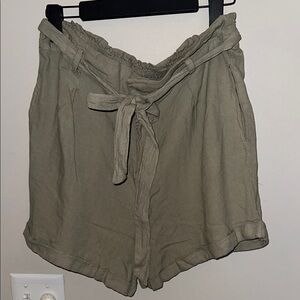 Women's Olive Shorts